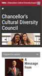 Mobile Screenshot of diversity.umsl.edu